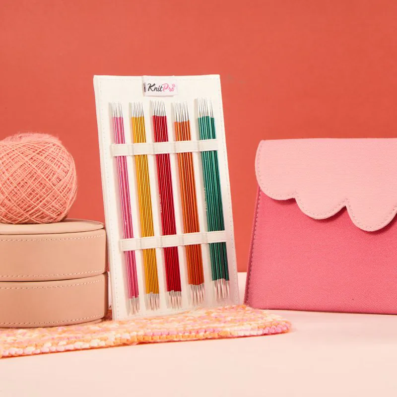 KnitPro ZING Starter Çorap Şişi Seti (15 CM)