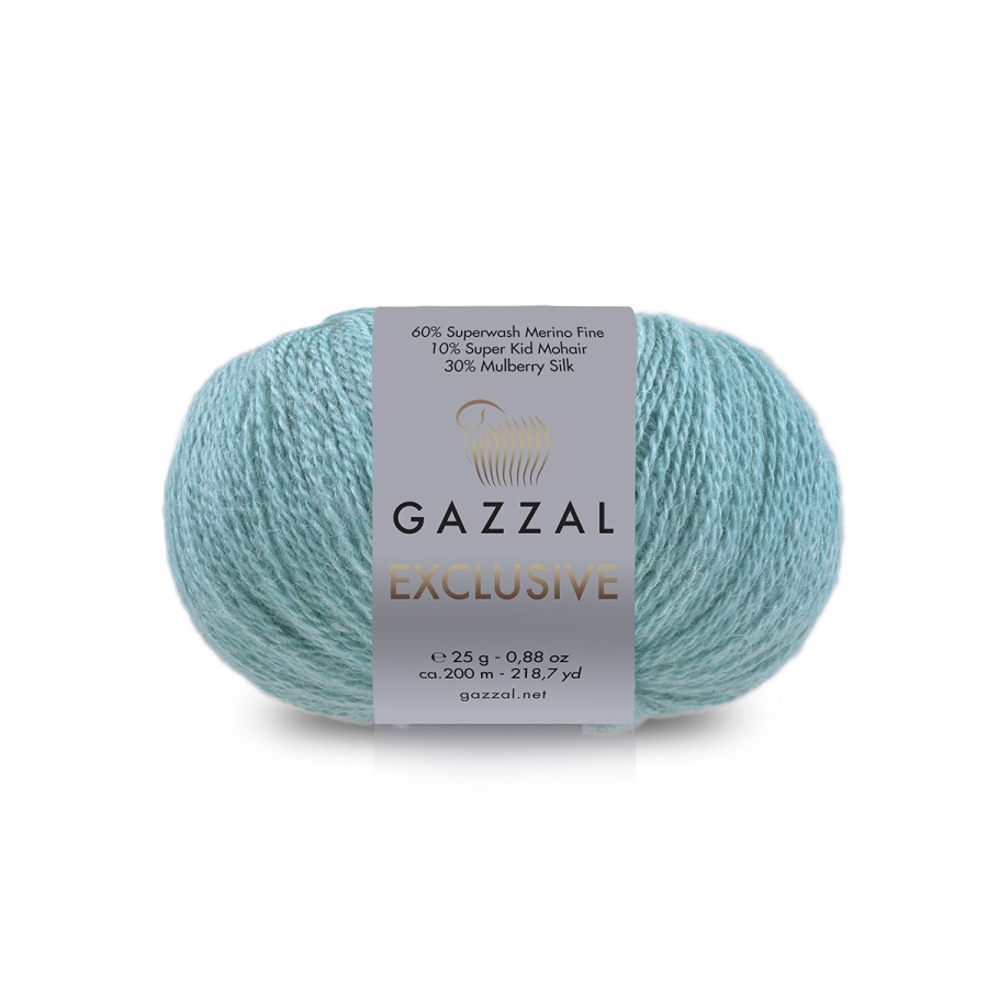Gazzal Exclusive 25gr 200mt El Örgü Ipliği