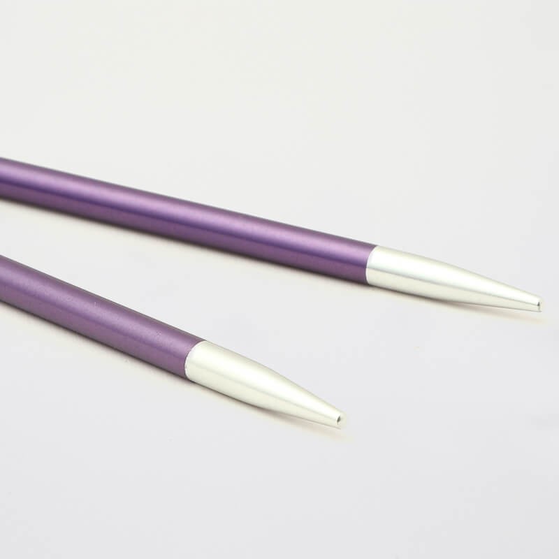 KnitPro Zing Değiştirilebilir Misinalı Şiş Ucu Normal (13cm) - 3.75mm
