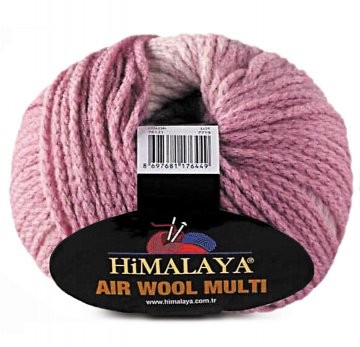 Himalaya AİR WOOL MULTİ El Örgü İpi