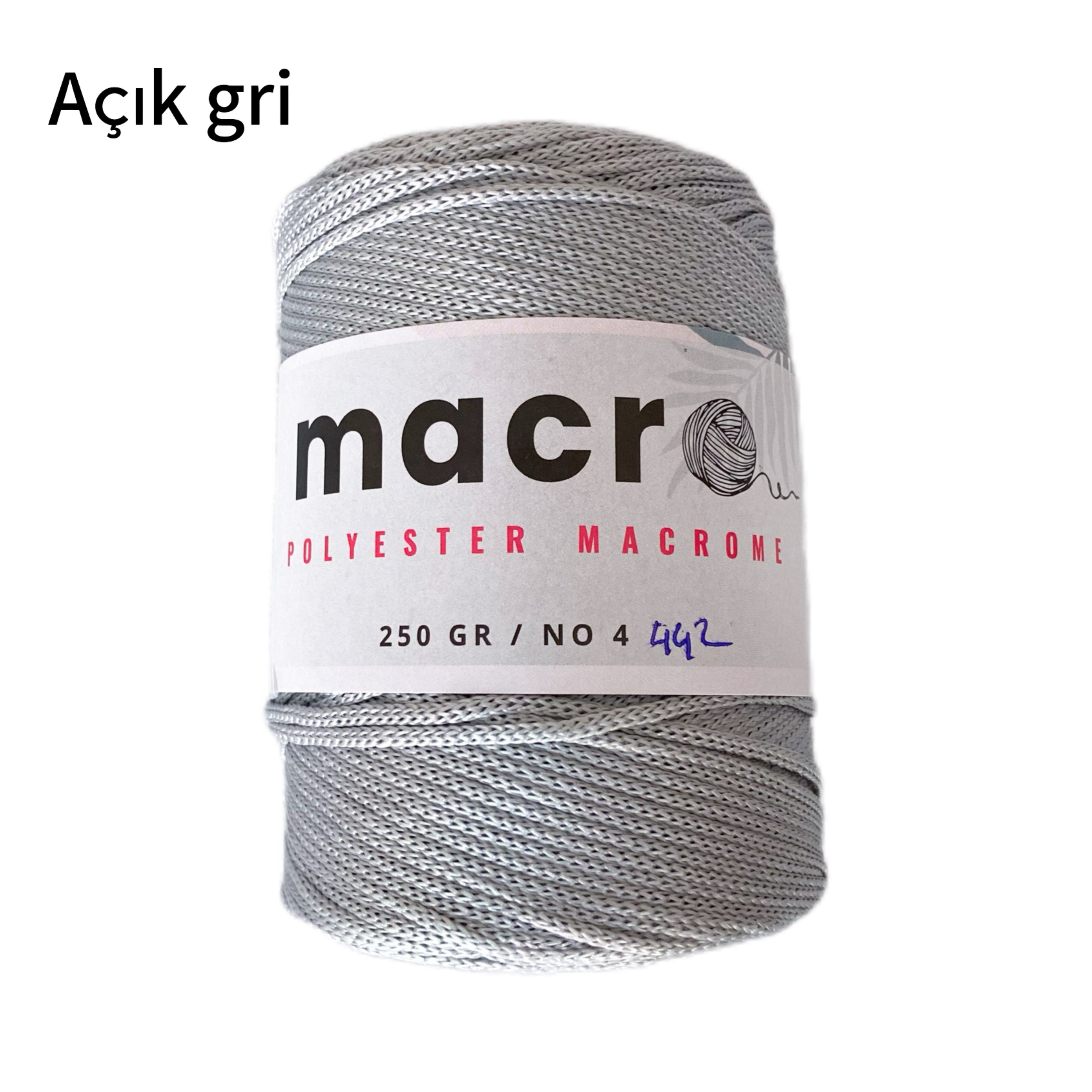 Macro Polyester Makrome 250gr No4 El Örgü Ipliği