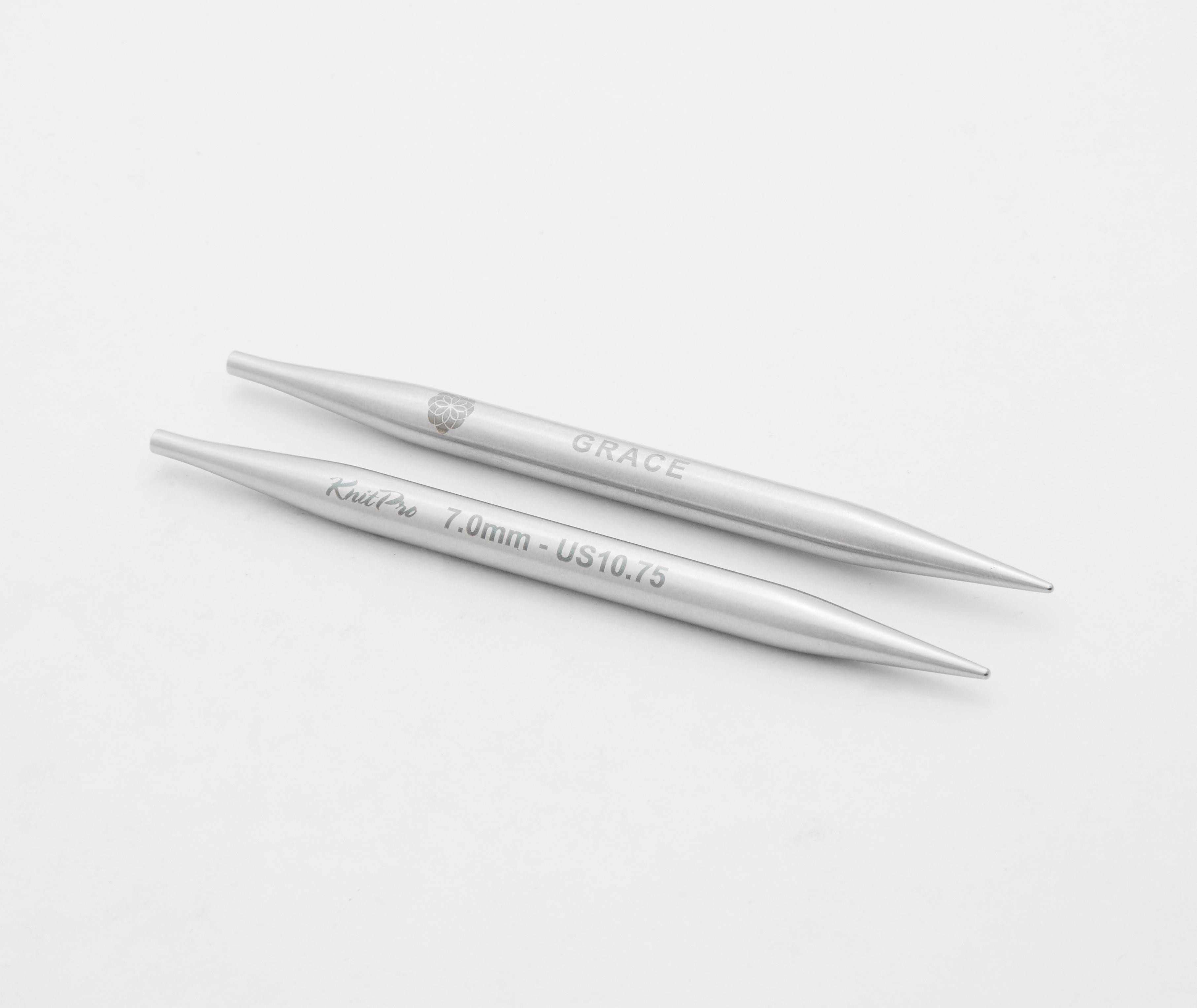 KnitPro The Mindful Normal Değiştirilebilir Misinalı Şiş Ucu Normal (13cm) - 7.00mm