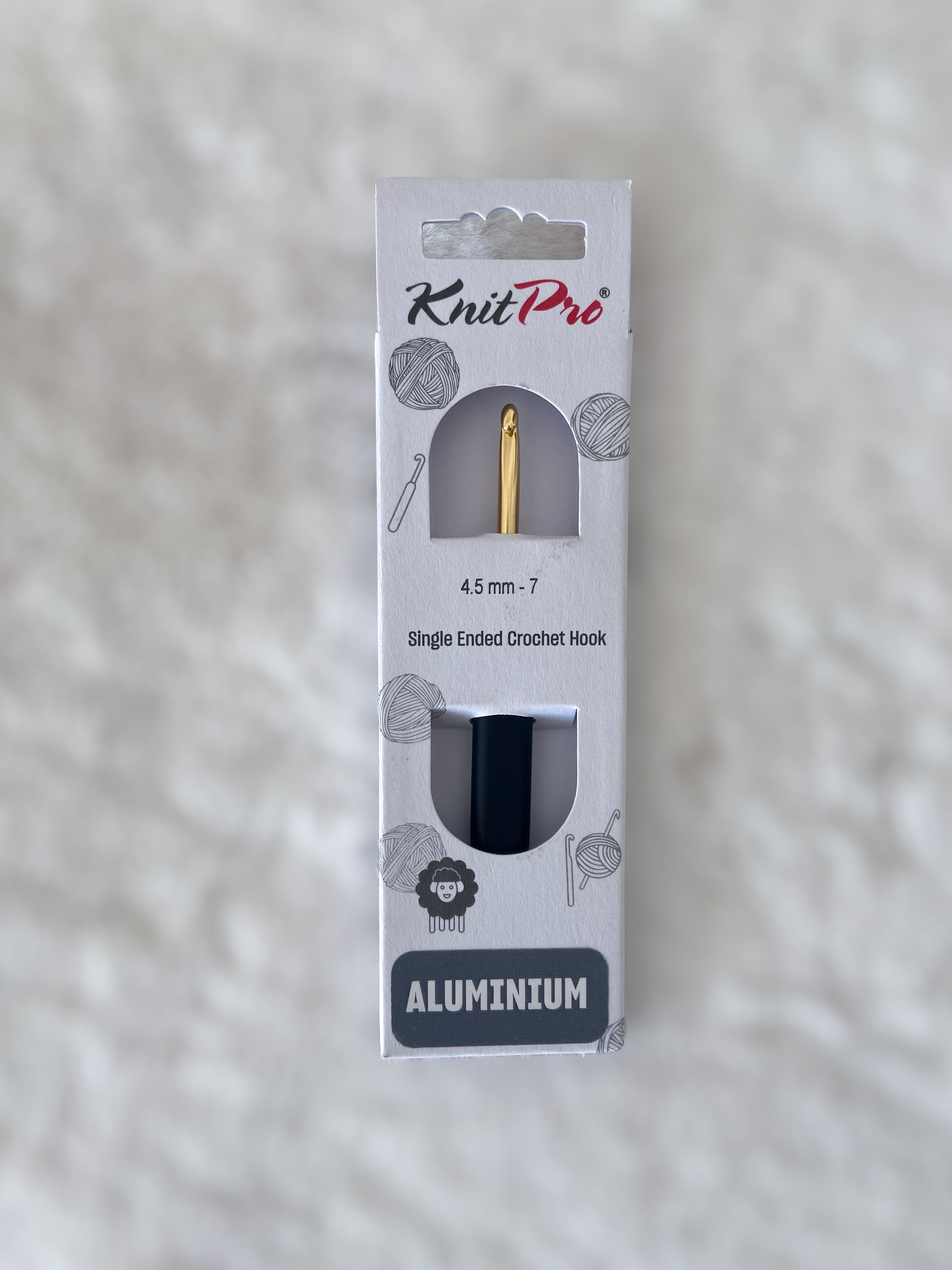 KnitPro GOLD Aluminium Tığ 4.50mm