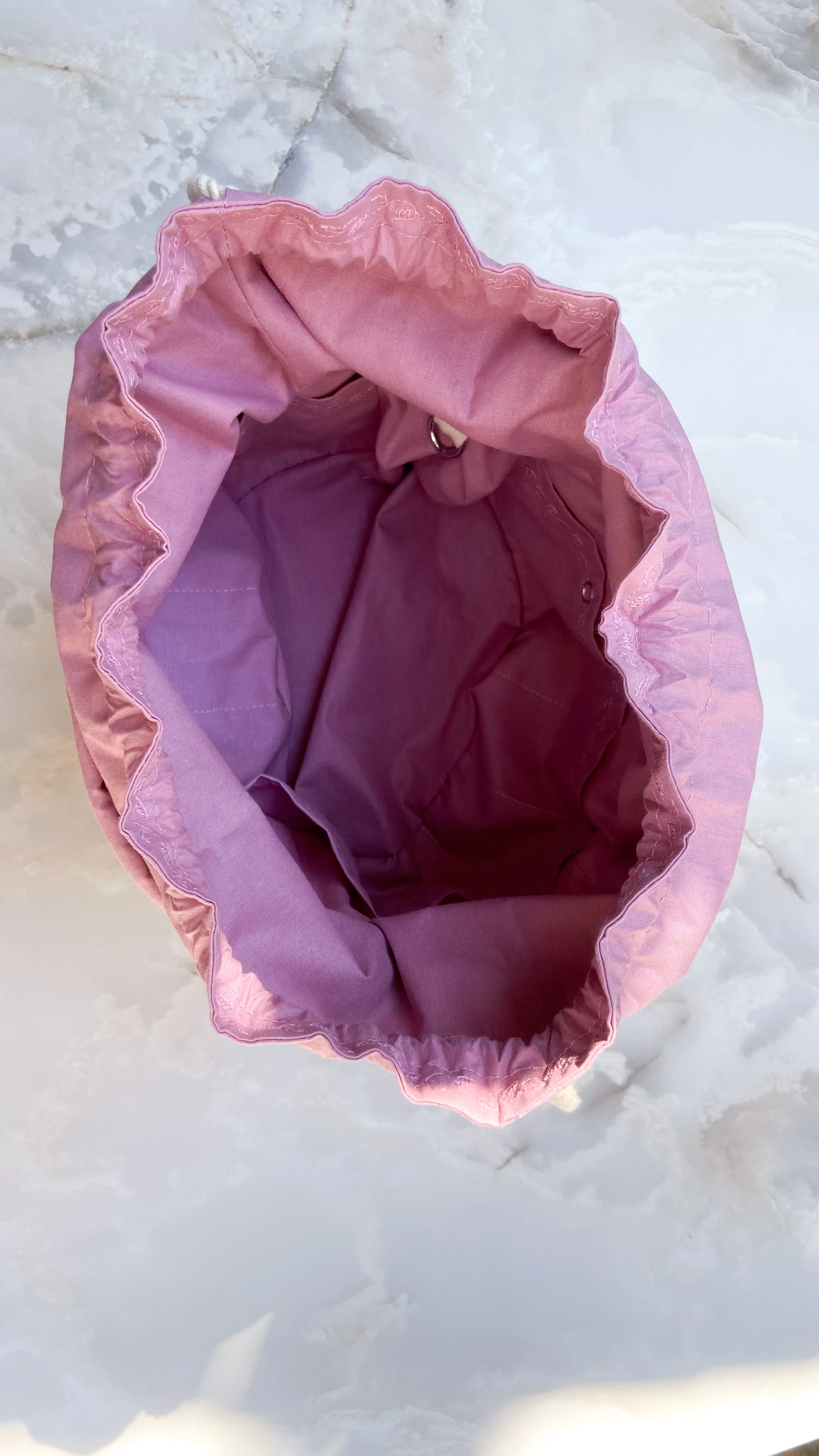 Proje Saklama Çantası Yuvarlak Küçük Boy 16x21cm