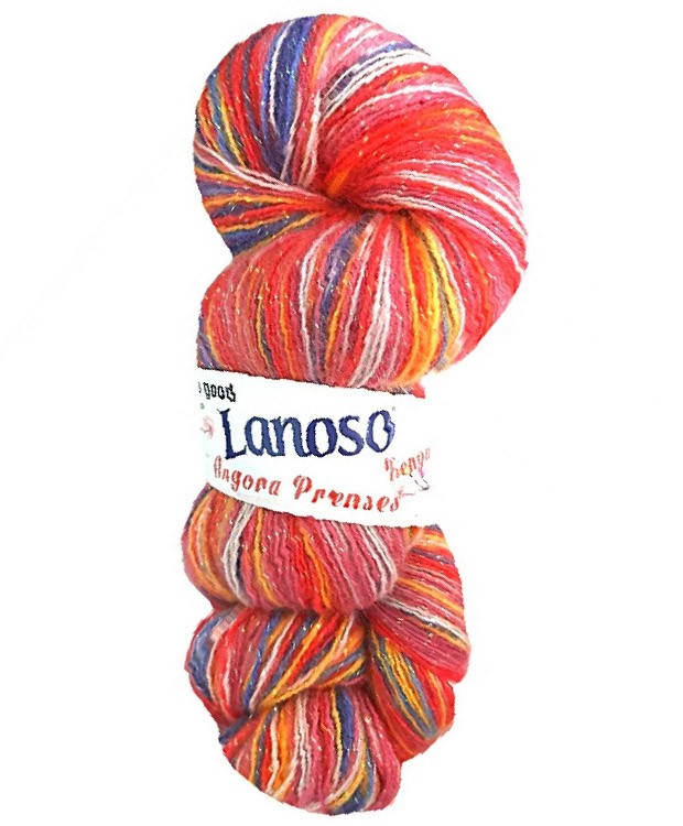 Lanoso Angora Sim Color El Örgü Ipliği