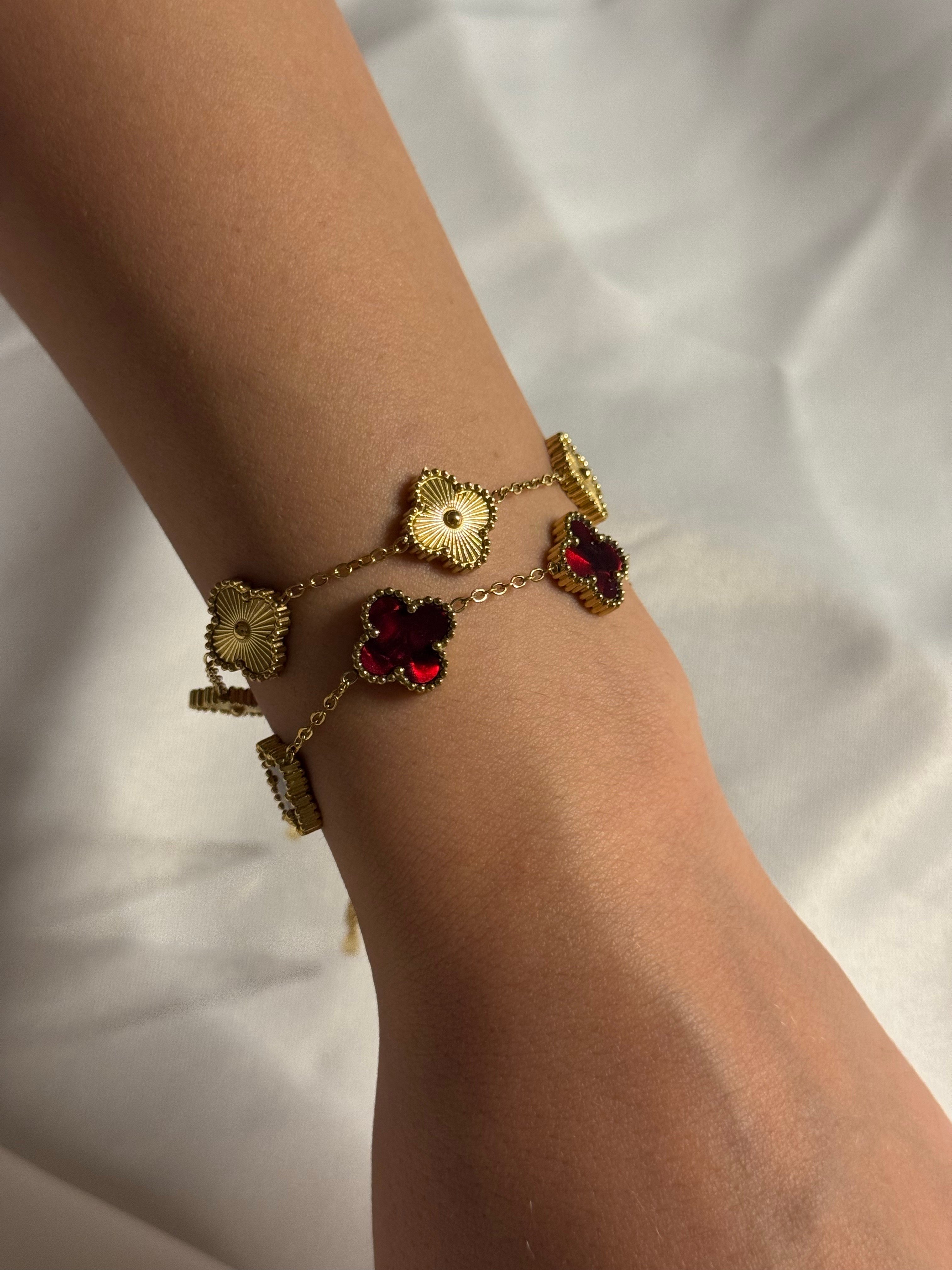 BORDO , GOLD YONCA SET 