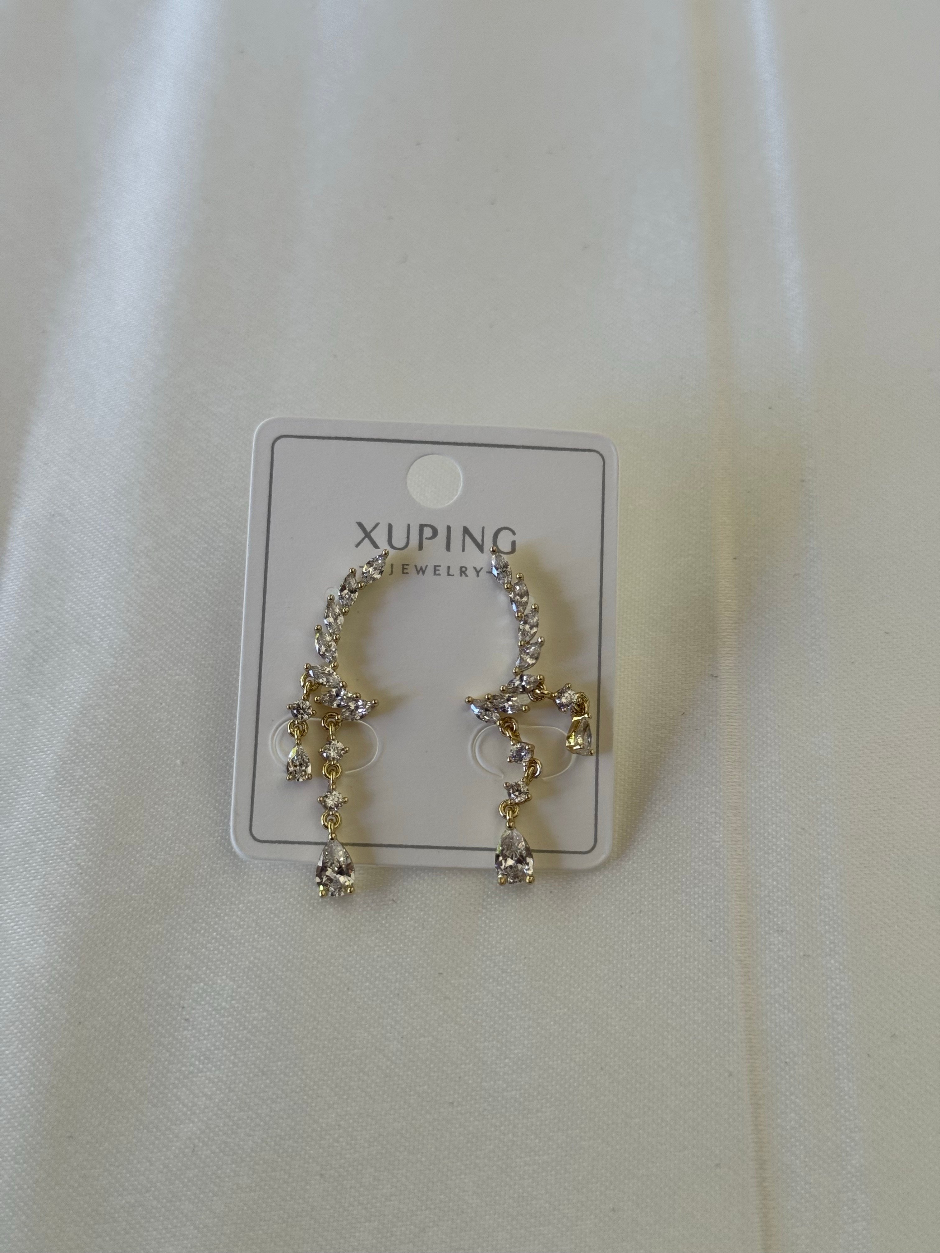 GOLD TAŞLI KÜPE
