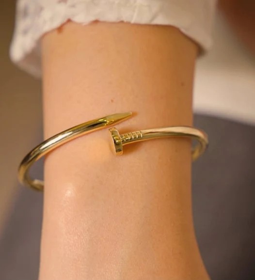 Çivi Bileklik (Gold)