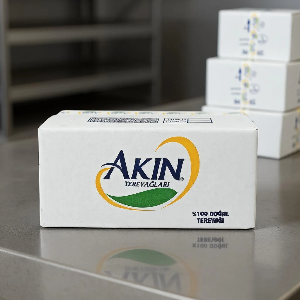 Akın Dökme Tereyağı (Tuzlu/Tuzsuz) Koli 20kg.