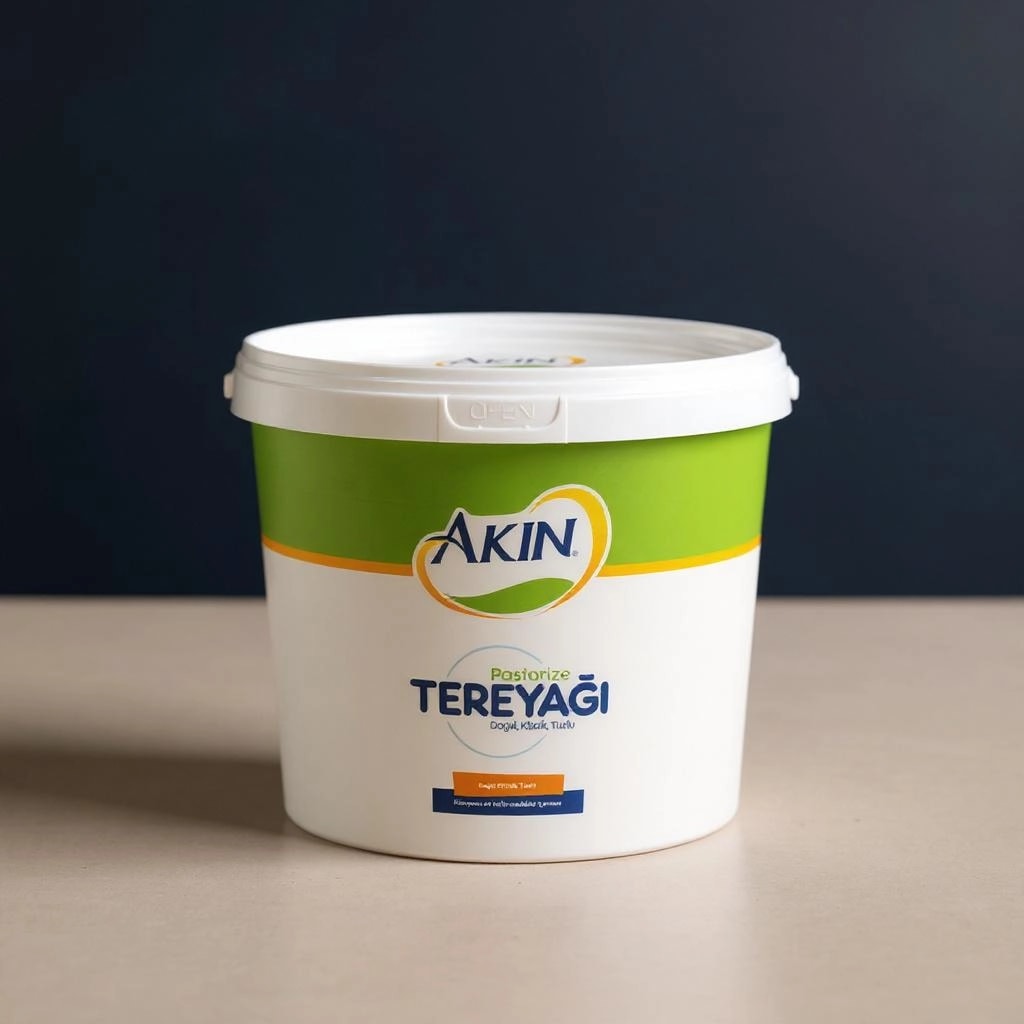 Akın Klasik Tereyağı (Tuzlu) Kova  - 5000gr