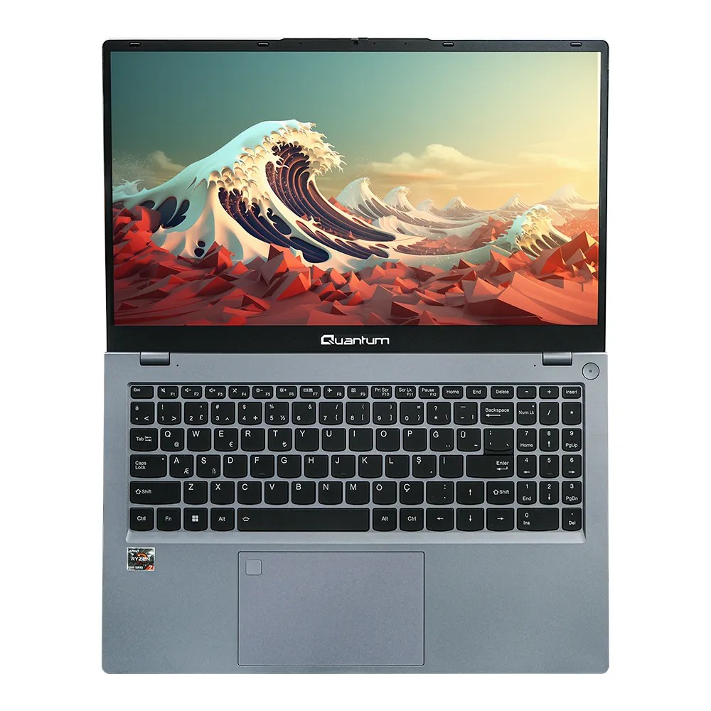 Quantum Ultra TN1503 AMD R7-6800H 16Gb 1Tb Ssd  HDMI+WiFi 15.6" FullHD IP Freedos Freedos Notebook QNNTB10B060710