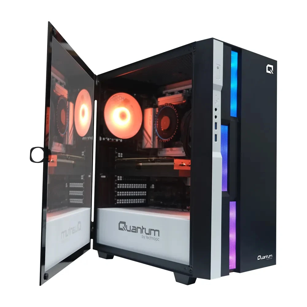 Quantum Gaming Titanblue TBi5RTX501 i5-14400f 32GB DDR5 1TB NVMe SSD RTX5060TI 8GB Freedos Masaüstü Oyuncu Bilgisayarı