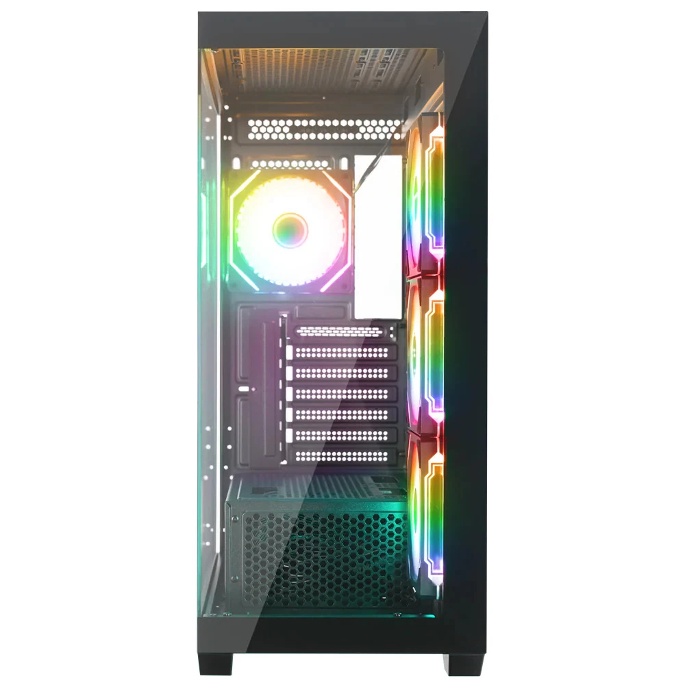 Quantum Gaming AquaRGB AQRY7RTX501TI Ryzen 7 5700X 32GB DDR5 1TB NVMe RTX5060 8GB Gaming Desktop