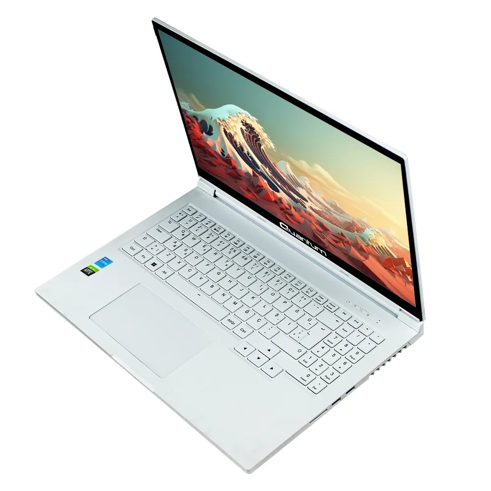 Quantum WhiteFang G4035 AMD Ryzen 7-8745HS 16GB 512GB RTX4060 8GB HDMI 16" Beyaz FreeDos Gaming Notebook QNNTB10F007260