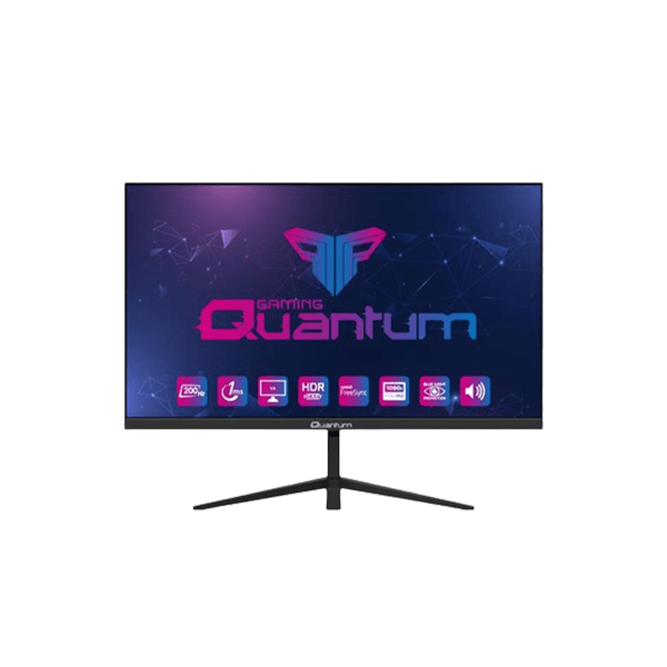 Quantum Gaming Monitör PG24 23.8" FHD VA 1ms 300Nit 200Hz 2xHDMI 1xDP 1xSPK RGB Light 12V/3A Vesa 16.7M renk 2x3W Spk 1920x1080px