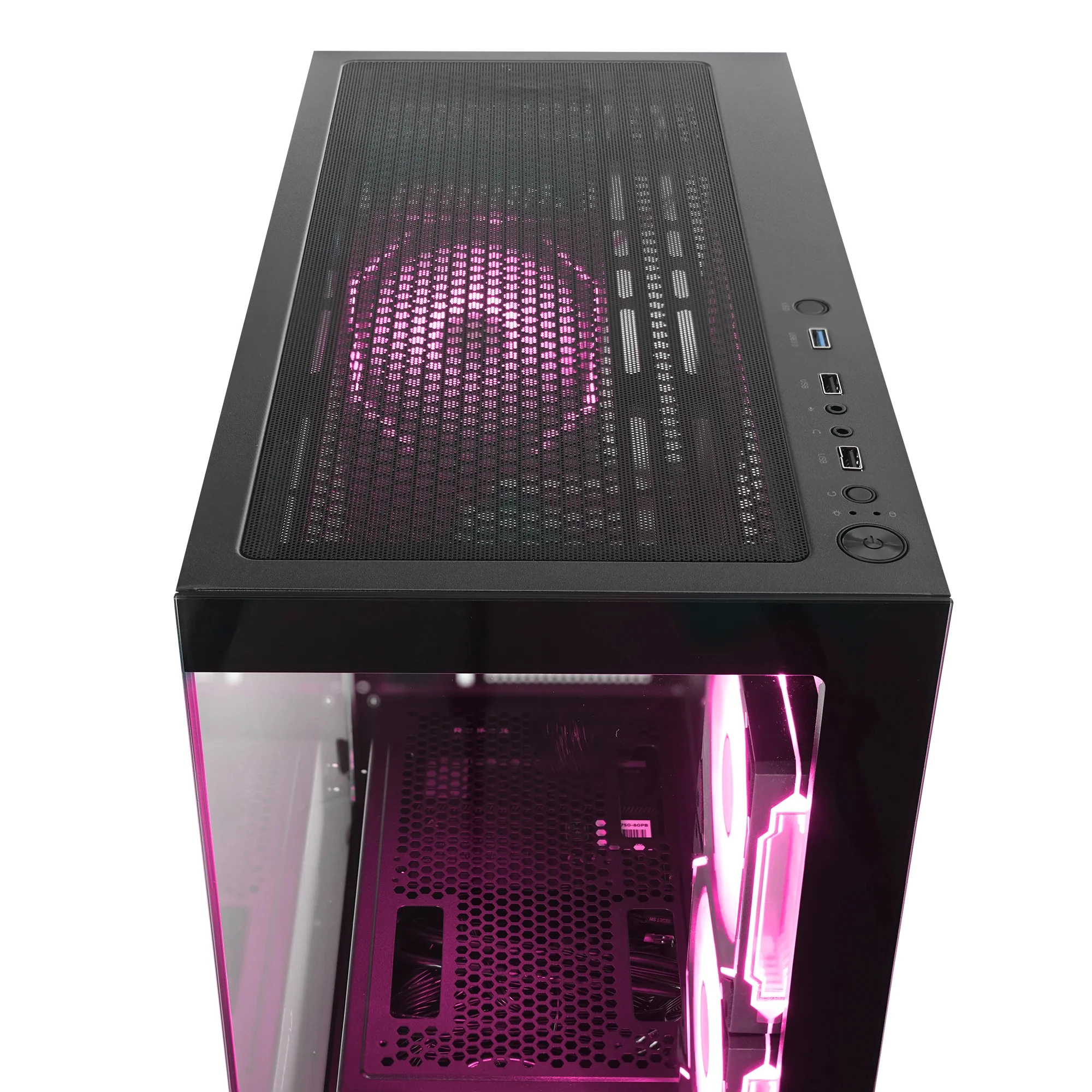 Quantum Gaming AquaRGB AQRY7RTX501TI Ryzen 7 5700X 32GB DDR5 1TB NVMe RTX5060 8GB Gaming Desktop