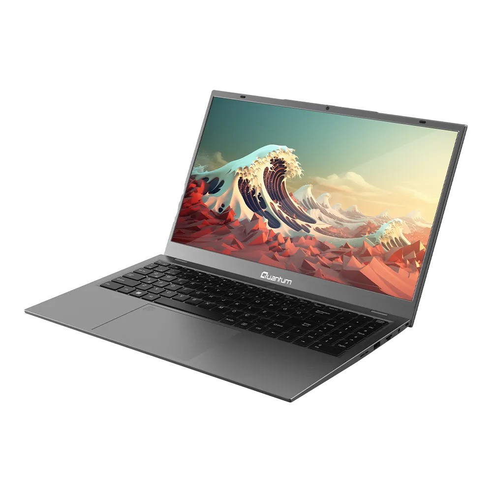 Quantum Prime TM1200 intel i5-13600H 16GB 256GB SSD HDMI+WiFi+RJ45 ışıklı klavye parmak izi okuyucu 15.6" FHD IPS Freedos Notebook QNNTB10B060720