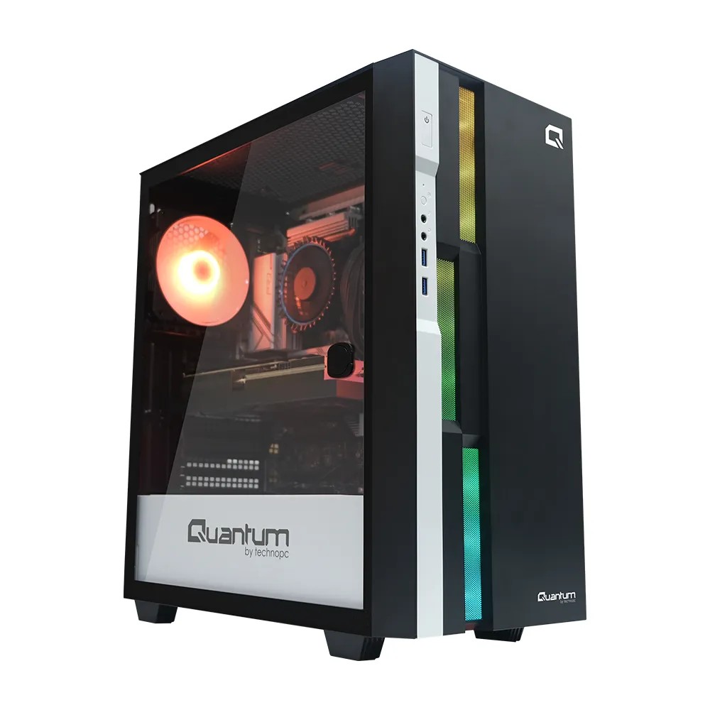 Quantum Gaming TitanBlue GA1140 intel i9-14900f 16GB 1TB SSD RTX 4060TI 4GB 128Bit HDMI+DP Fdos Desktop QPC10F007356