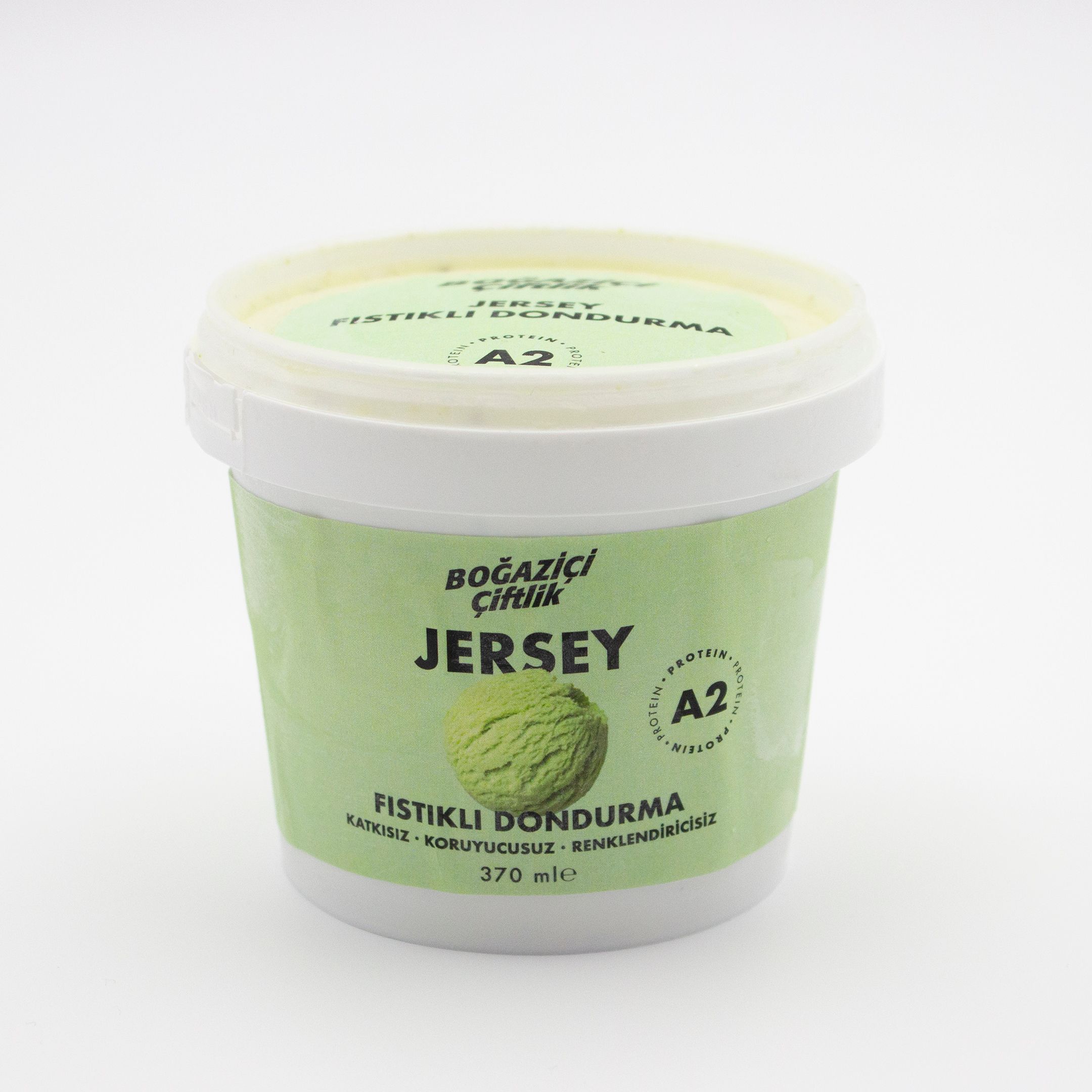 Jersey Sütlü Antep Fıstıklı Dondurma