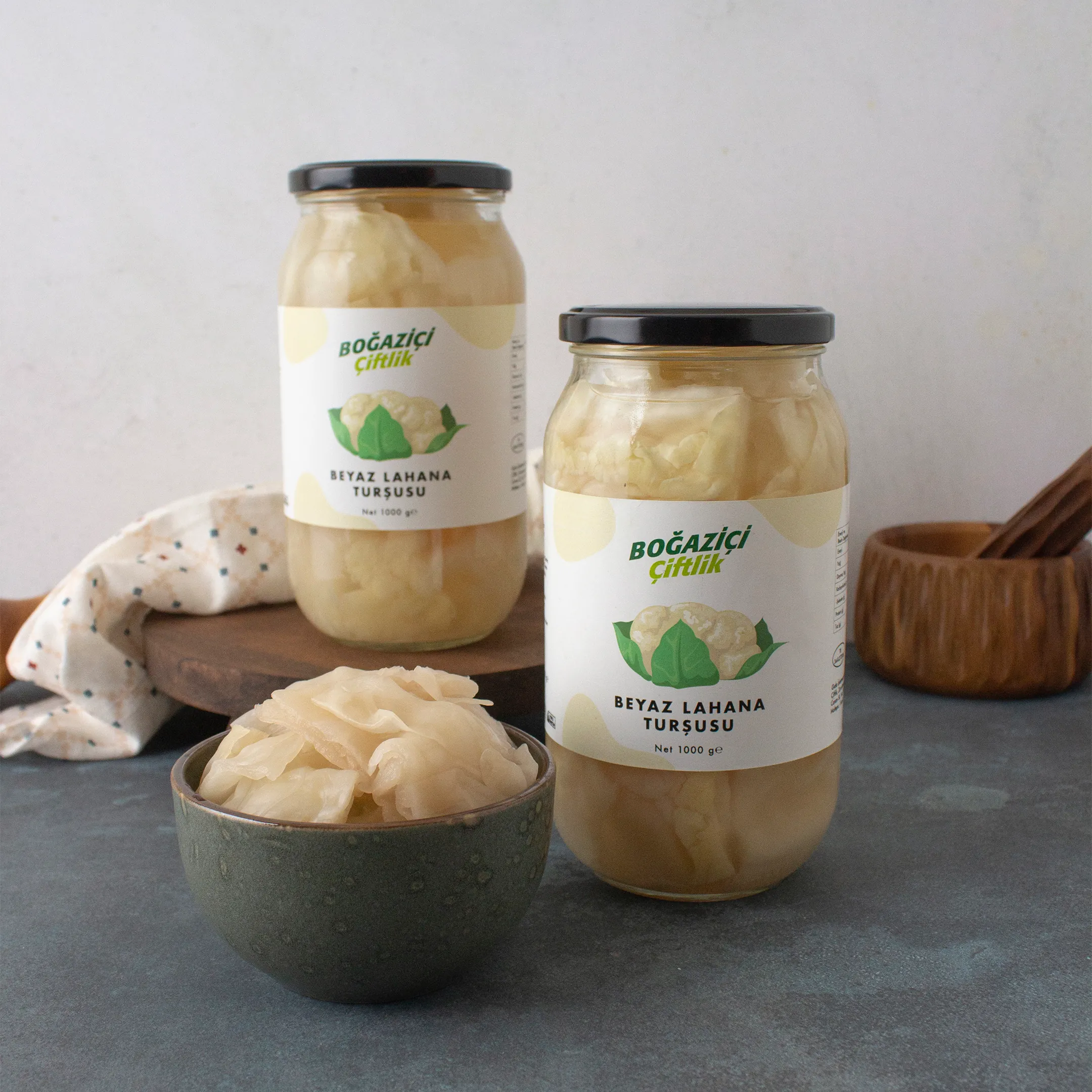 Beyaz Lahana Turşusu 1 kg