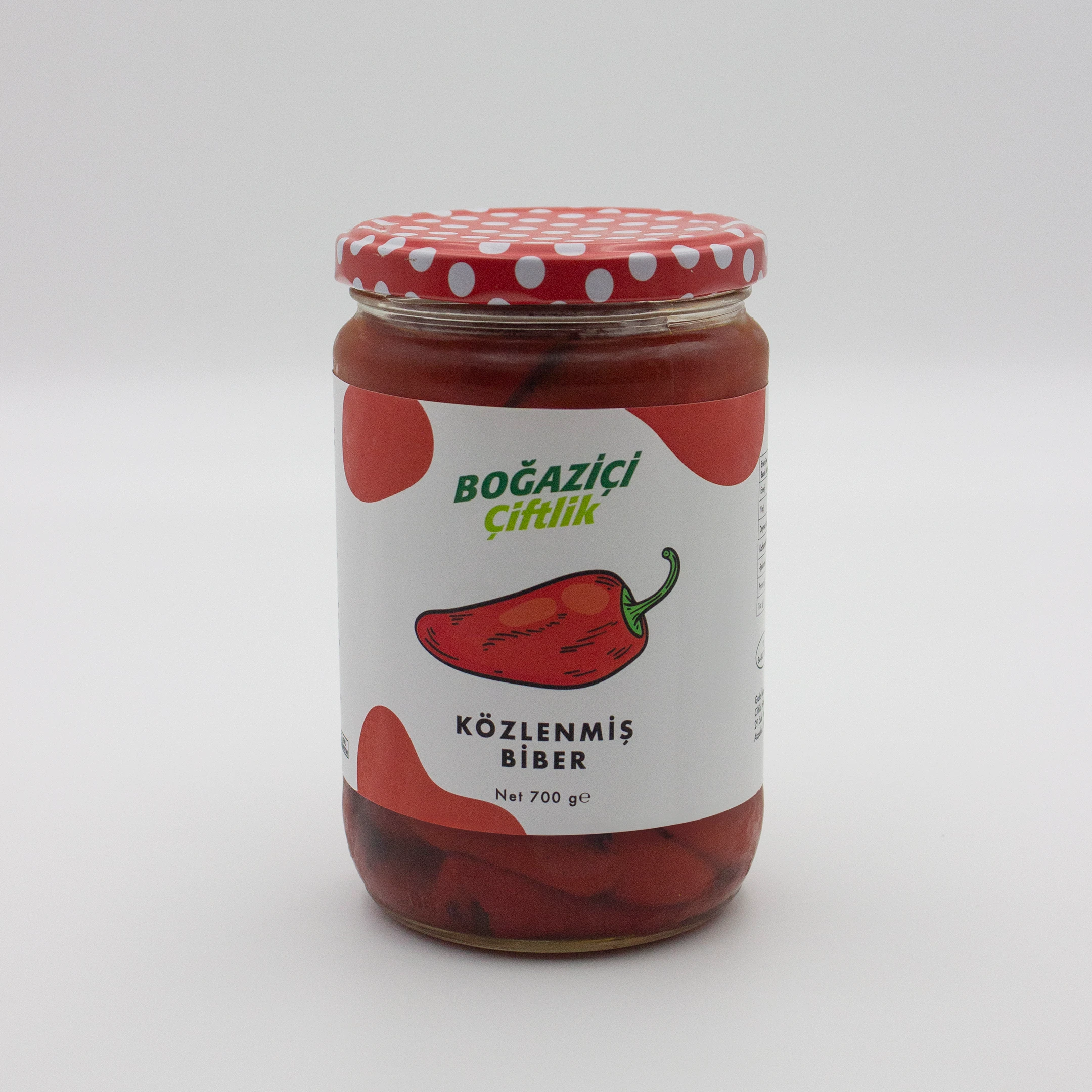 Köz Biber Konservesi 600 g