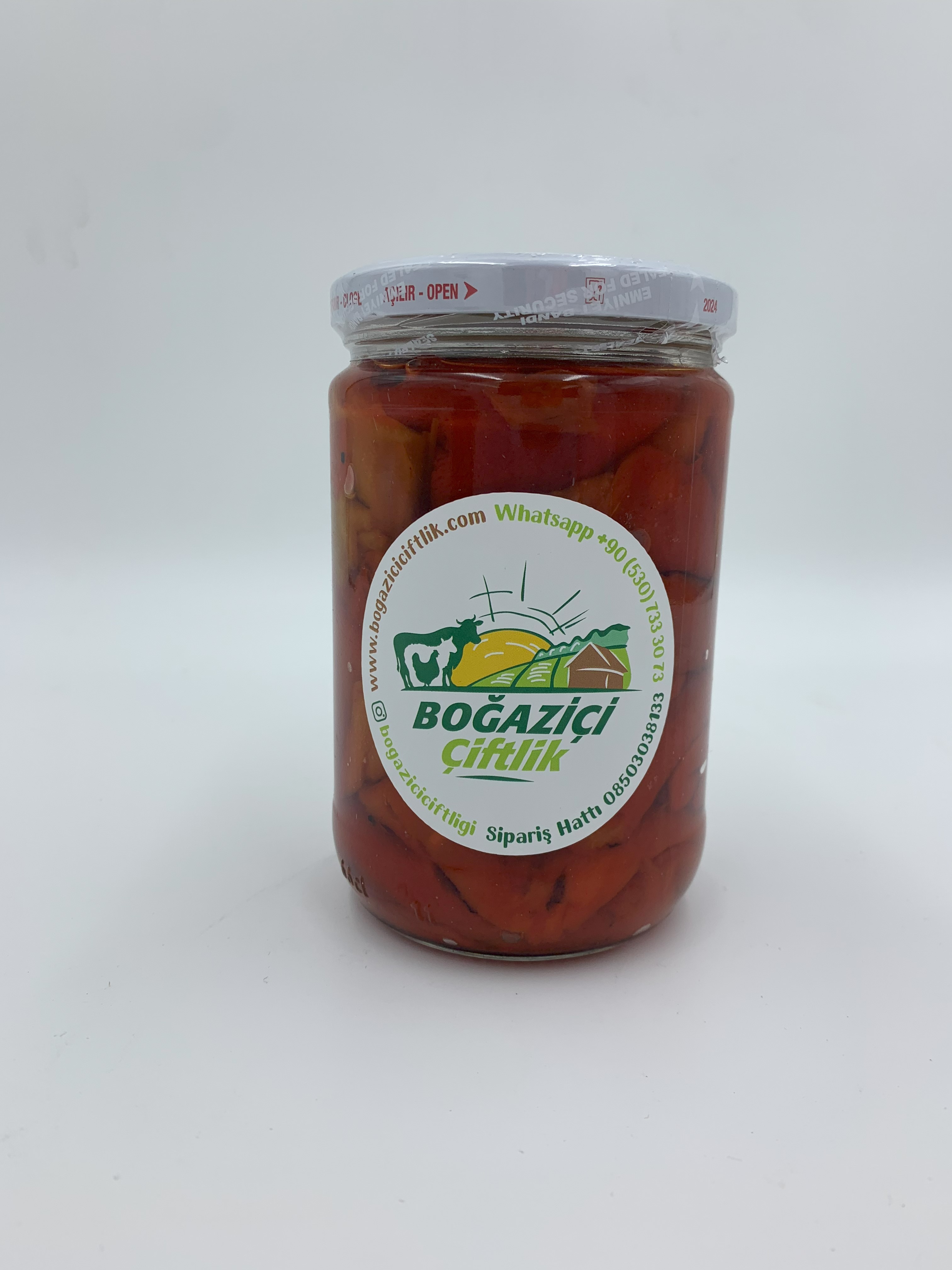 KÖZ BİBER KONSERVESİ 600 GR