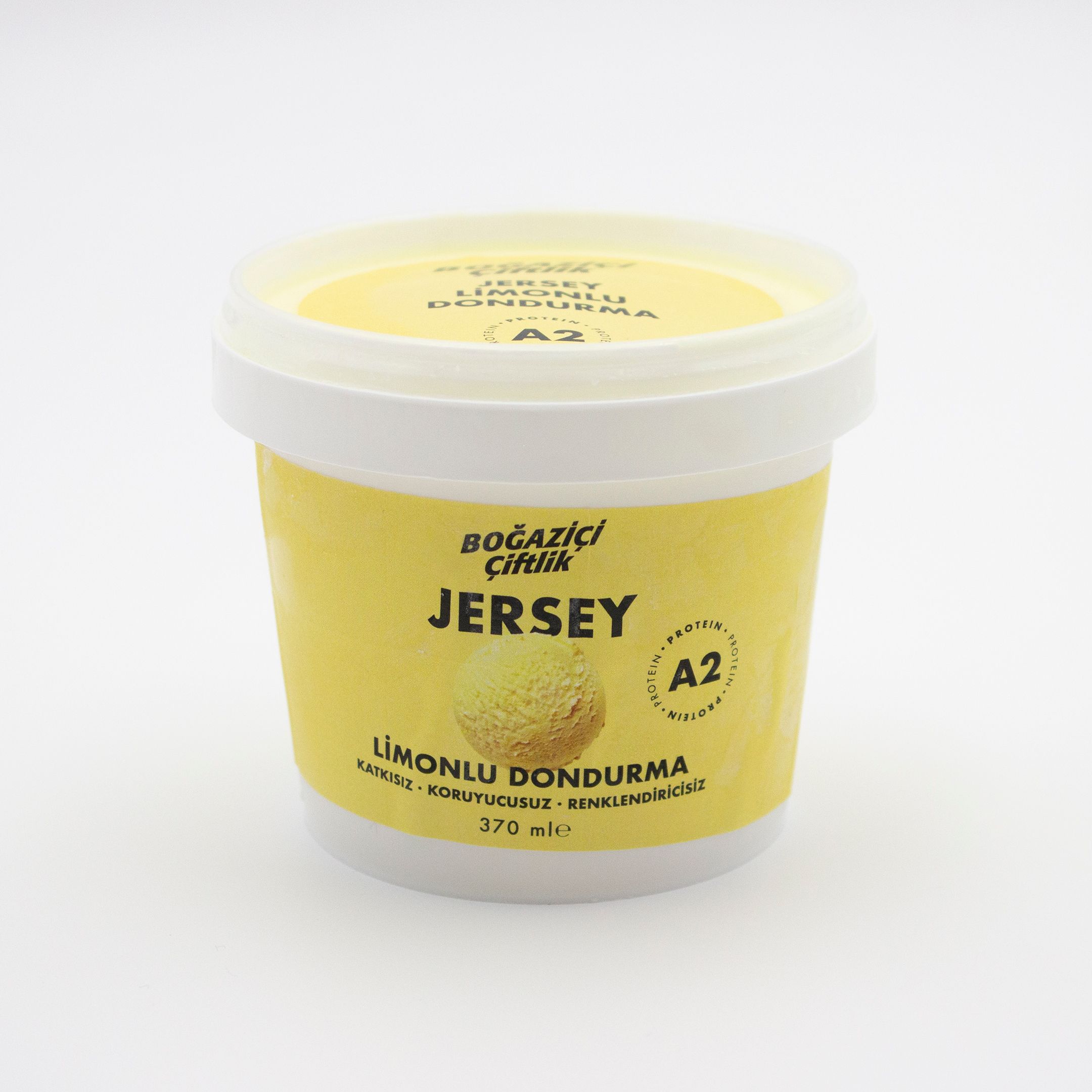 Jersey Sütlü Limonlu Dondurma 370 ml