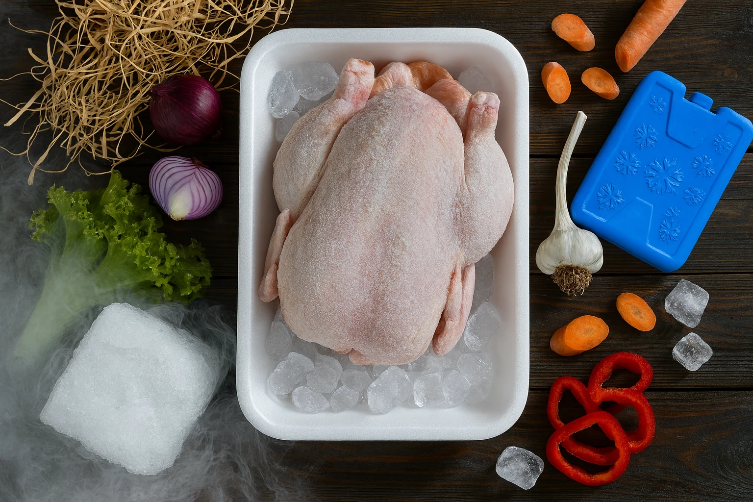 Donuk Köy Tavuğu (2.8 Kg-3 Kg) KARGO