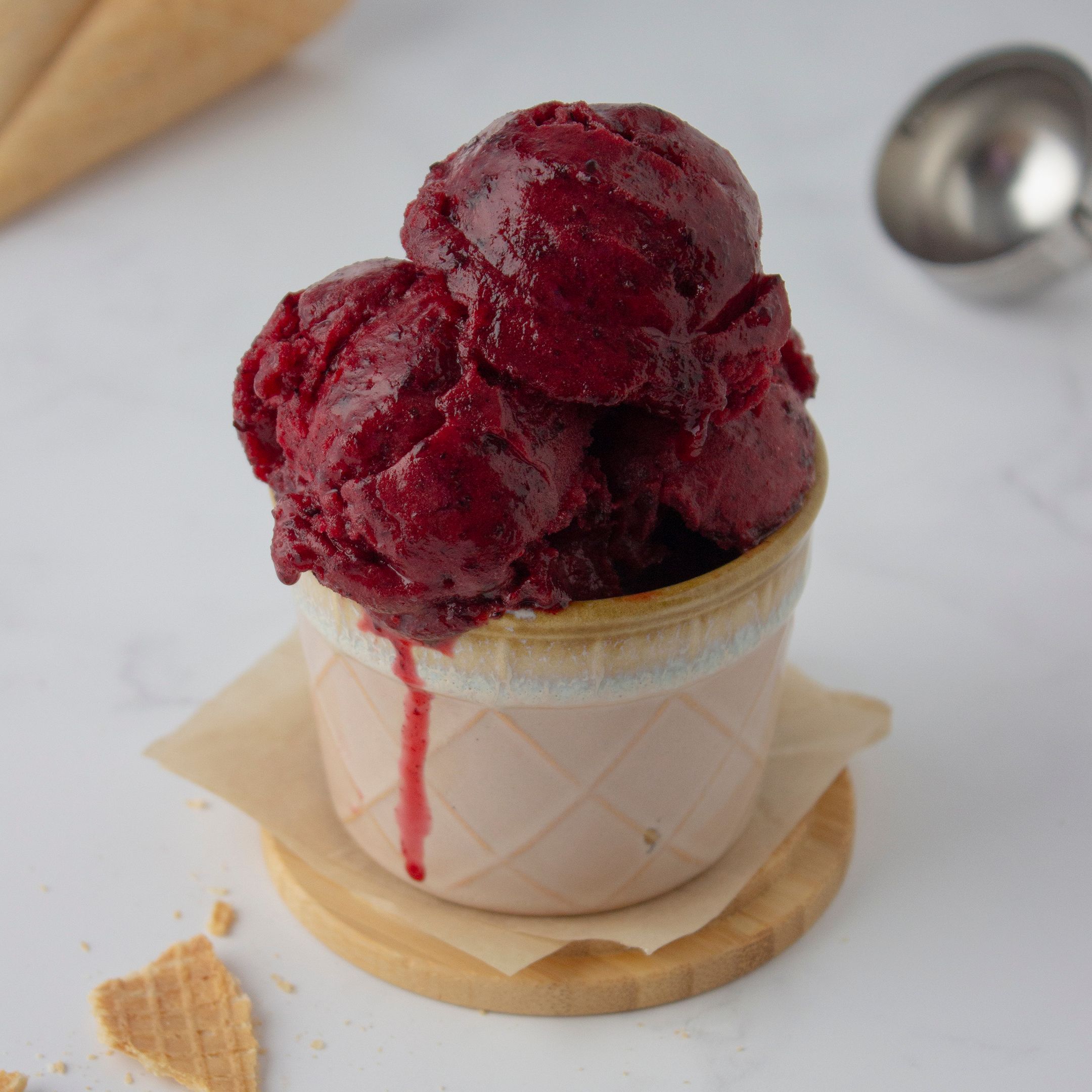 Vegan Karadut Sorbe