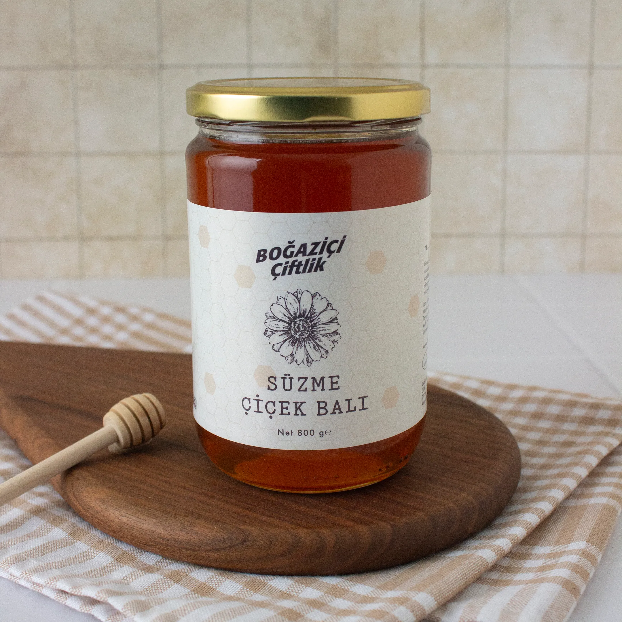 Süzme Çiçek Balı 800 g