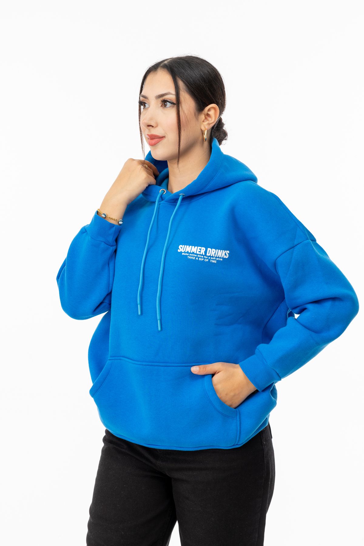 Yüksel Ergül 5935 Cepli Sweatshirt