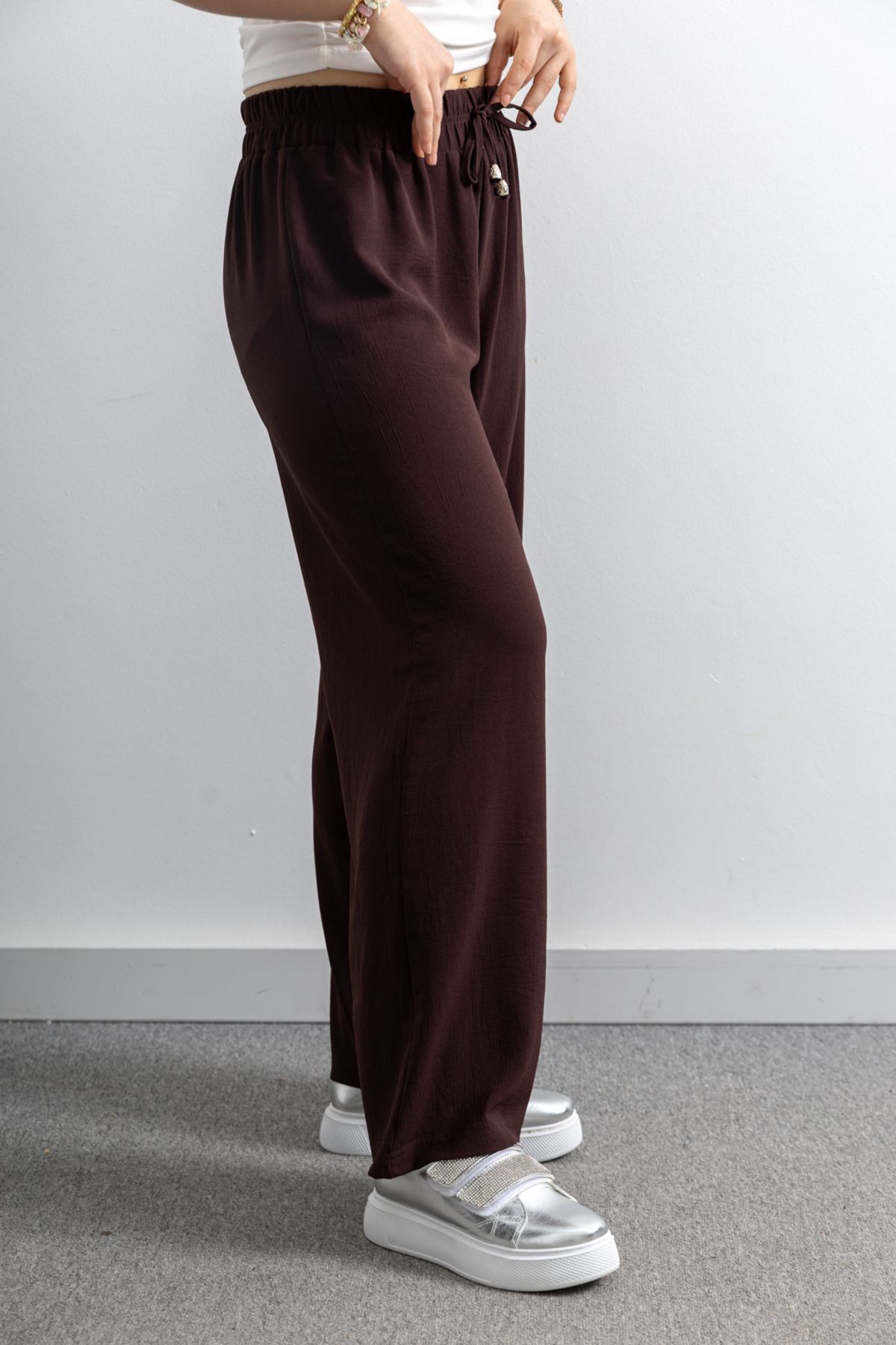 Ayrobin Keten Pantolon