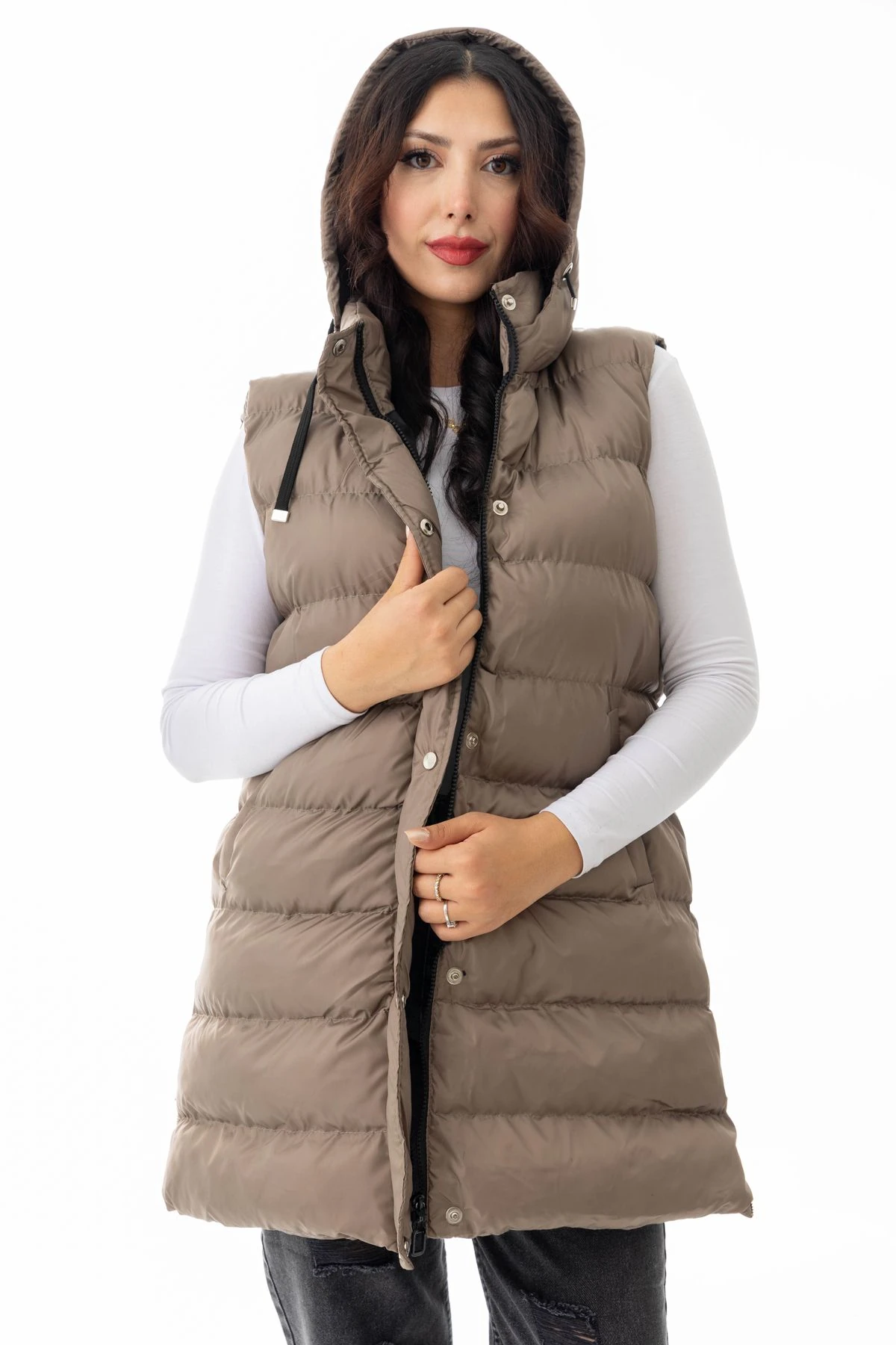 4401 Yanı Fermuarlı Yelek main variant image