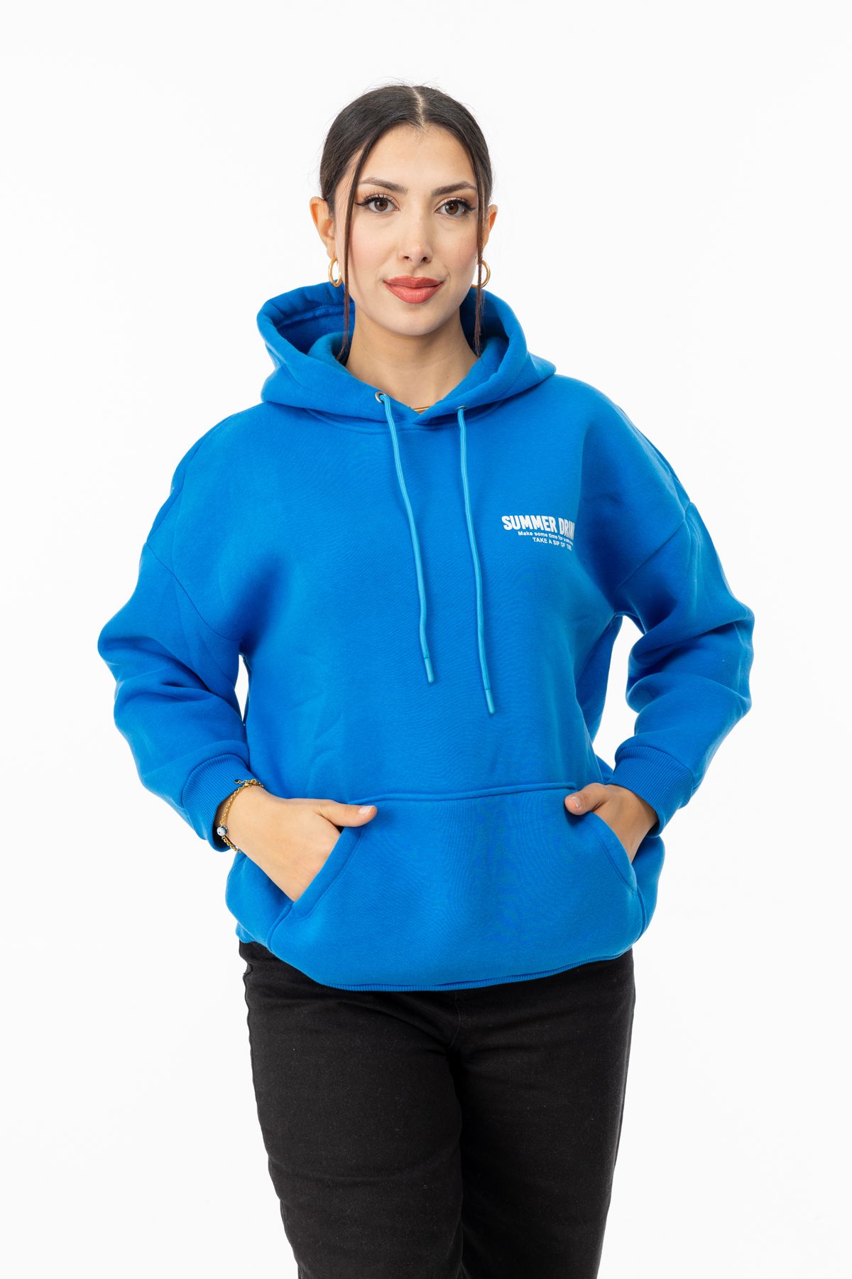 Yüksel Ergül 5935 Cepli Sweatshirt