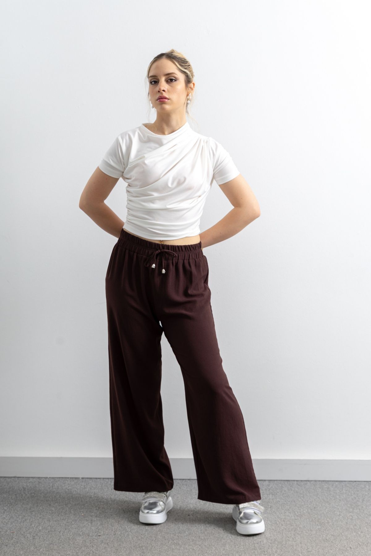 Ayrobin Keten Pantolon