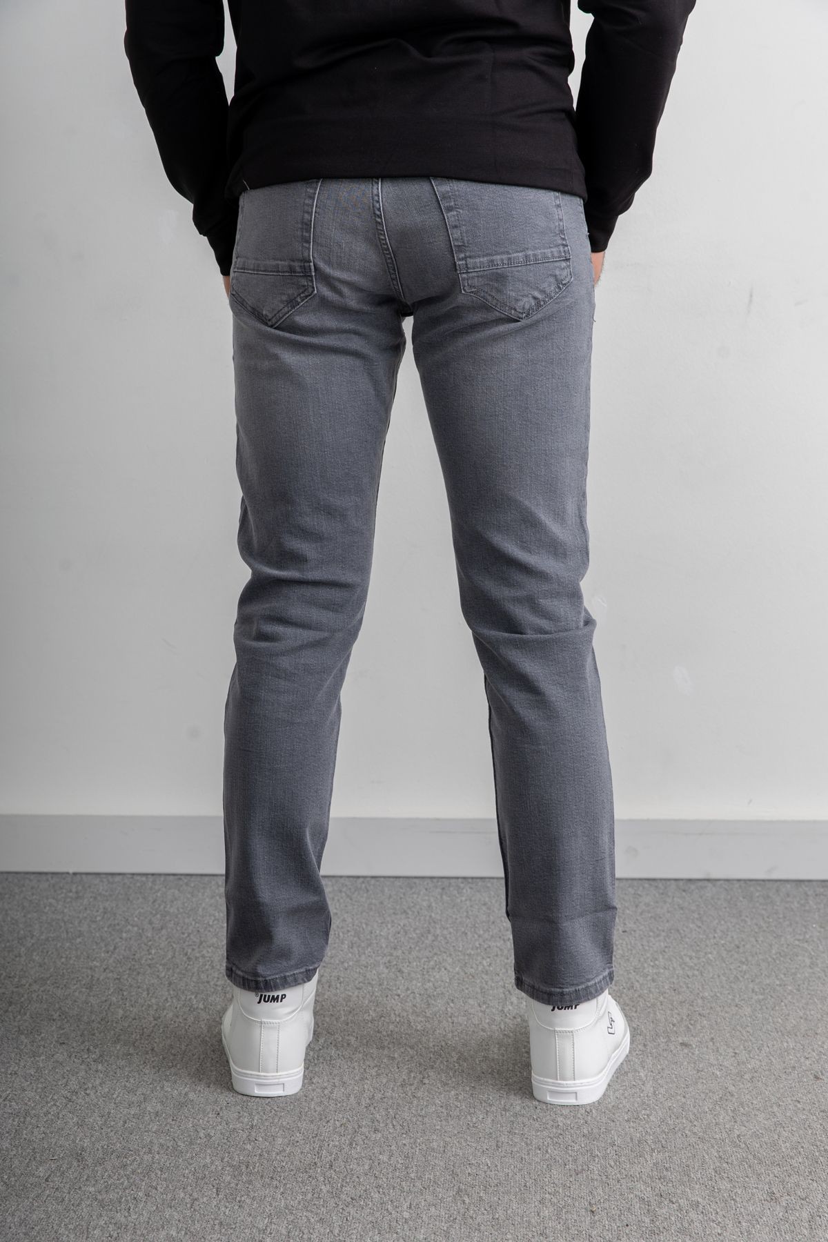 Erkek Rahat Kalıp Premium Kumaş Regular Fit Kot Pantolon