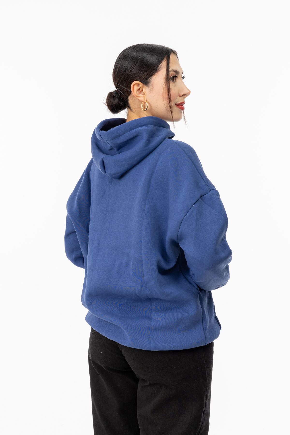 Yüksel Ergül 3854 Kapüşonlu Kanguru Cepli Sweatshirt