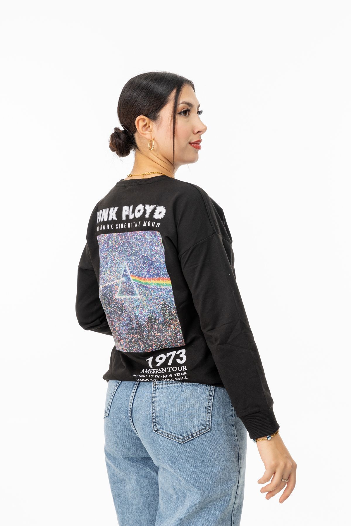 Yüksel Ergül 5940 İki İplik Baskılı Sweatshirt