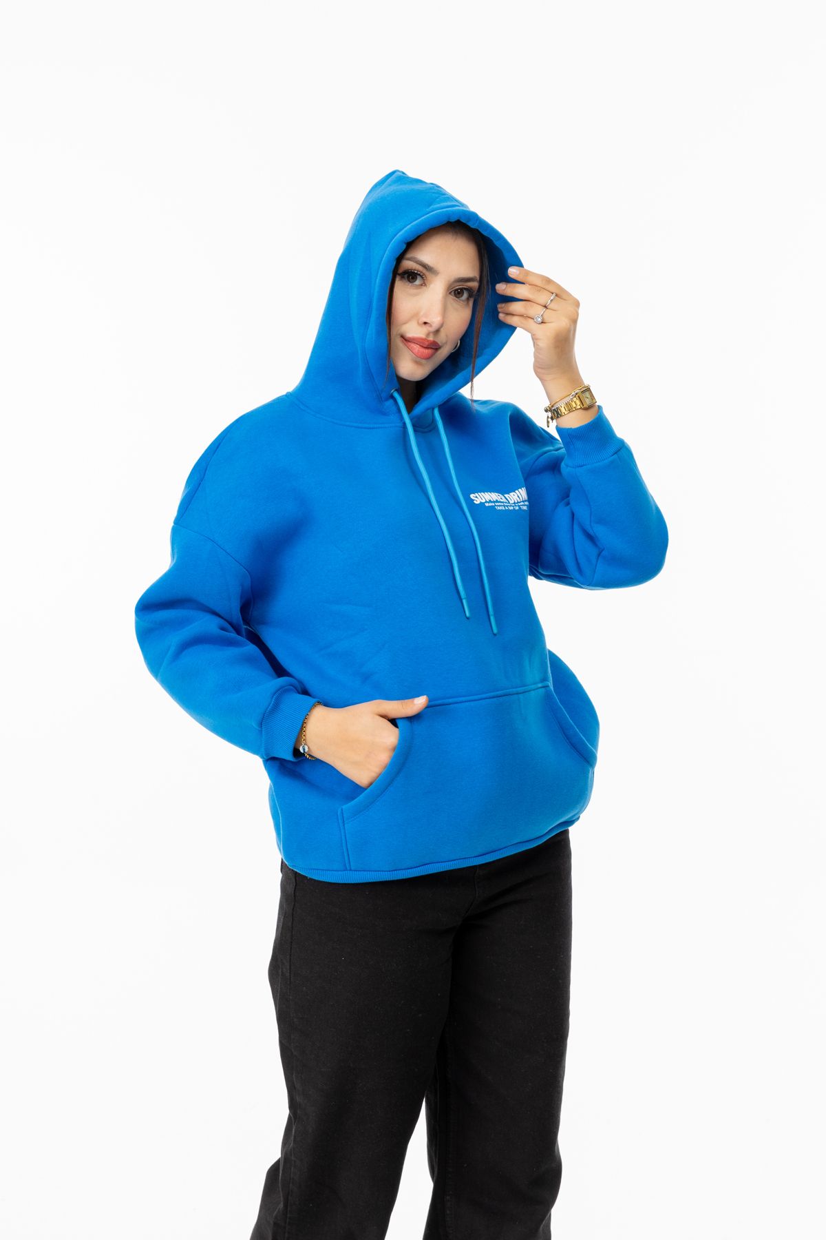 Yüksel Ergül 5935 Cepli Sweatshirt