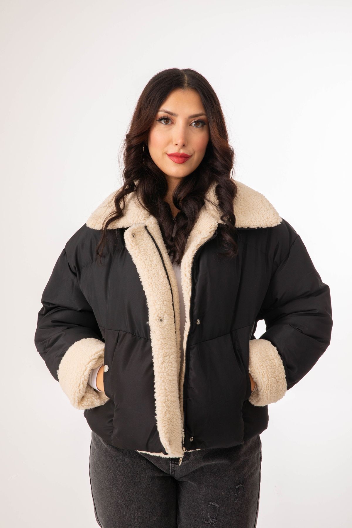 Yüksel Ergül Hk-003 Kadın Mont