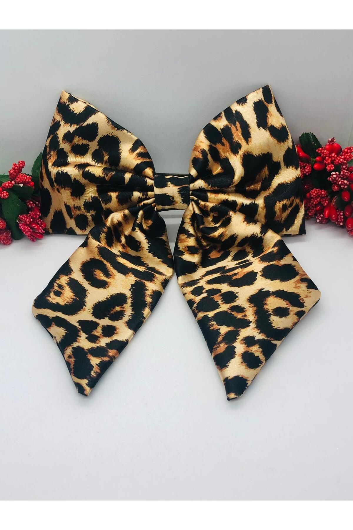 ÇOK ŞIK LEOPAR DESENLİ 4'LÜ TOKA SETİ (OTOMATİK FİYONKLU - ÇITÇITLI - MANDAL TOKA) DAVET-ÖZEL GÜN