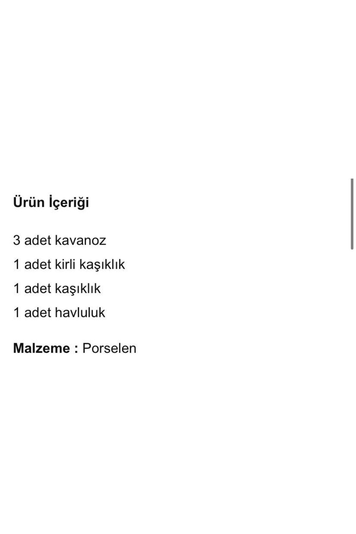 Acar Porselen Focus Mutfak Seti