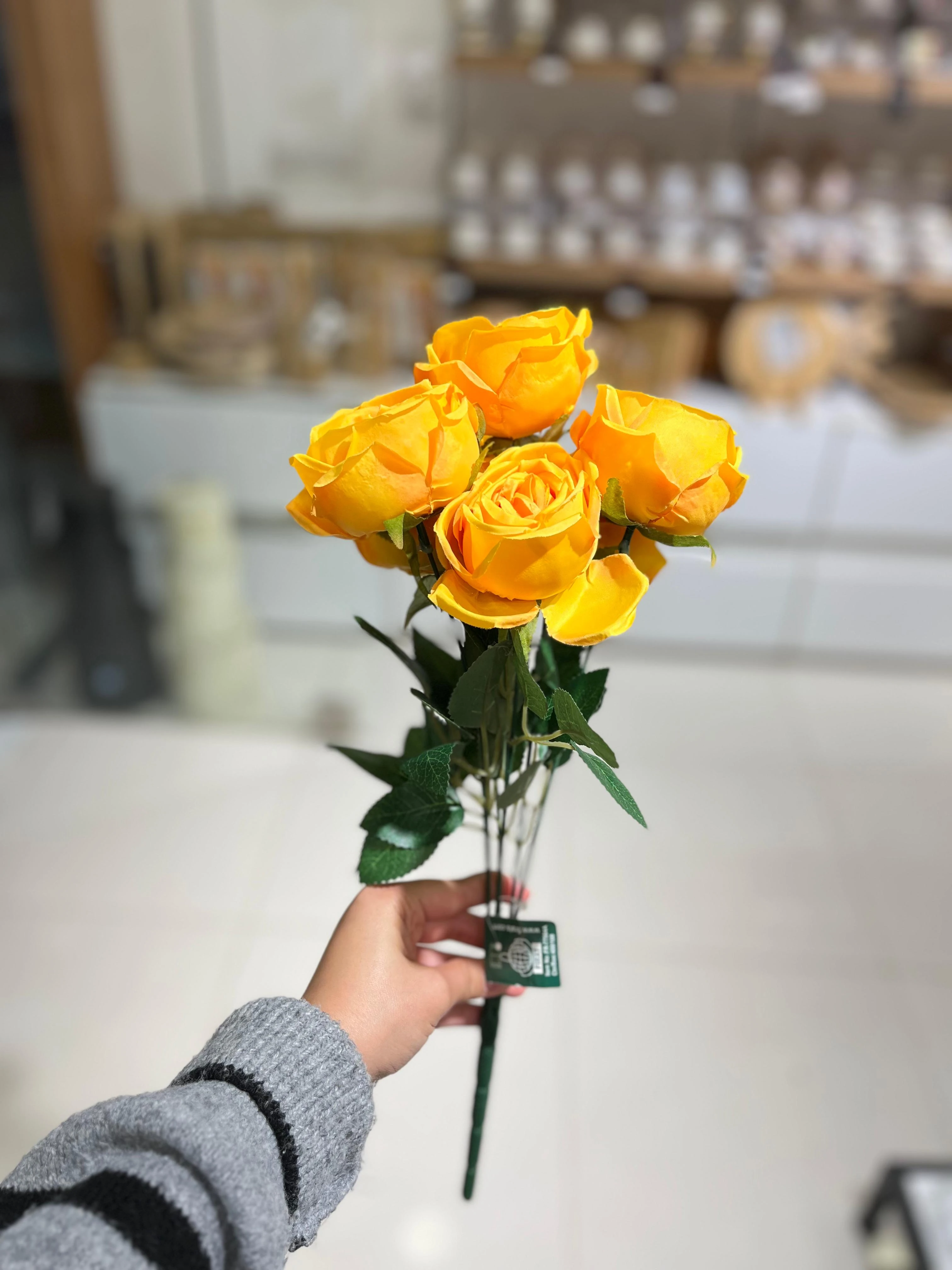 Top Gül (Koyu Sarı)