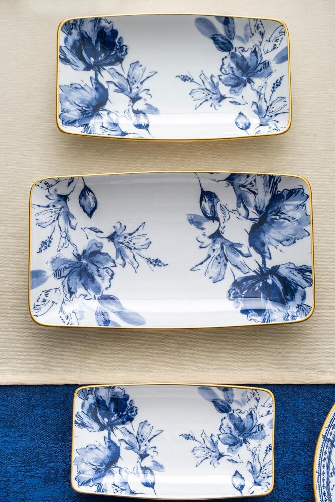 Freesia 3 Parça Kayık Tabak Seti