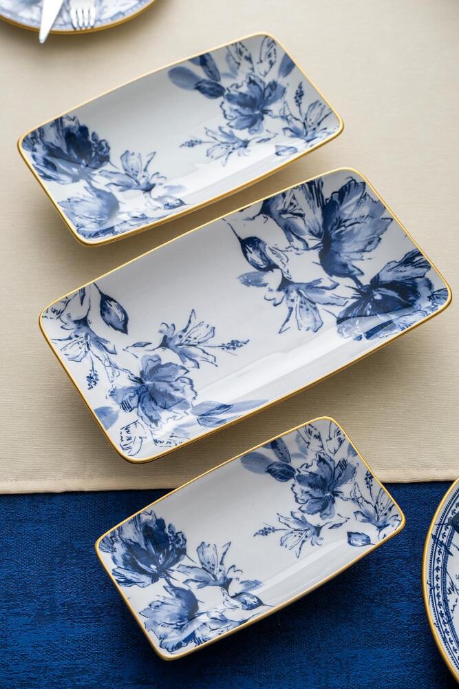 Freesia 3 Parça Kayık Tabak Seti