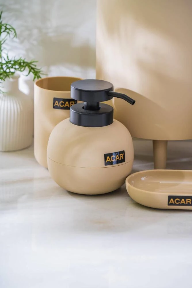 Astoria Akrilik 5 Parça Banyo Seti - Krem