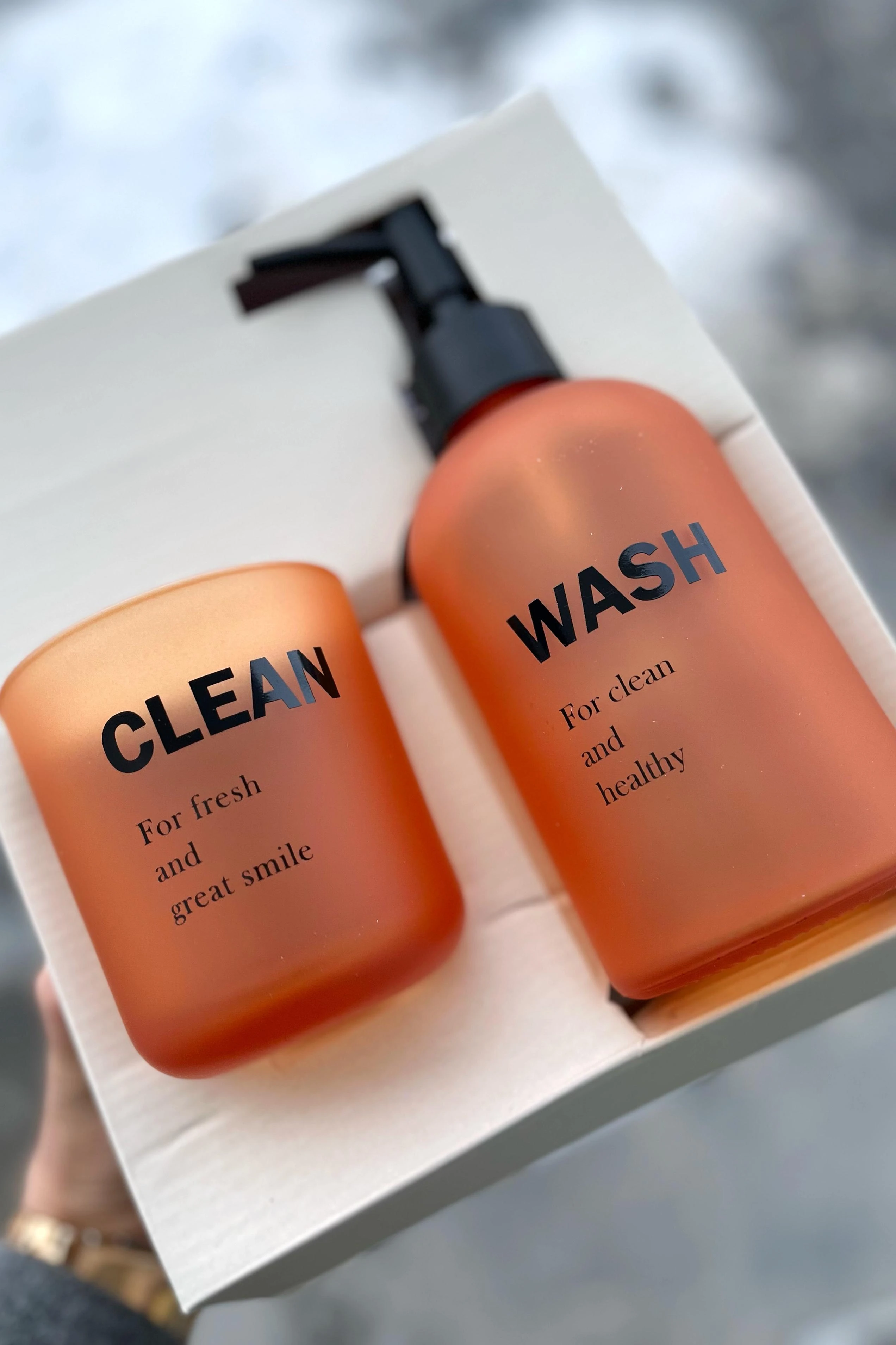 Amber Sıvı Sabunluk  Set