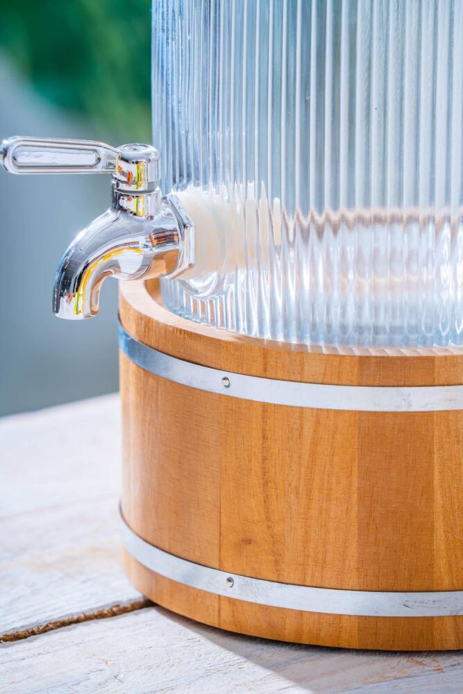 Bambu Standlı Cam Sebil - 3 lt