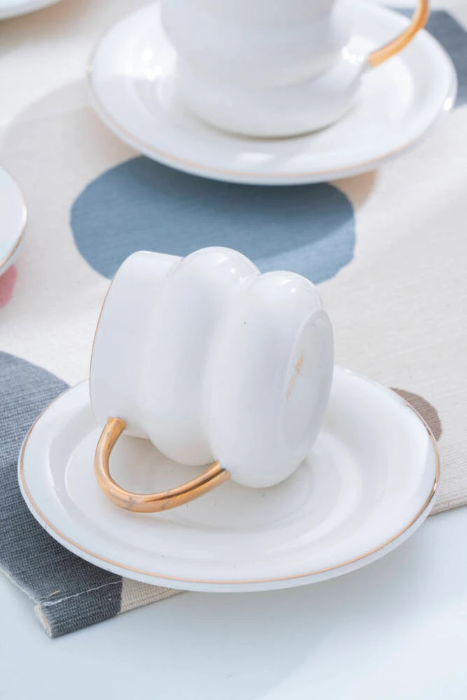 Ailani 6 Kişilik Kahve Fincan Takımı - 90 ml