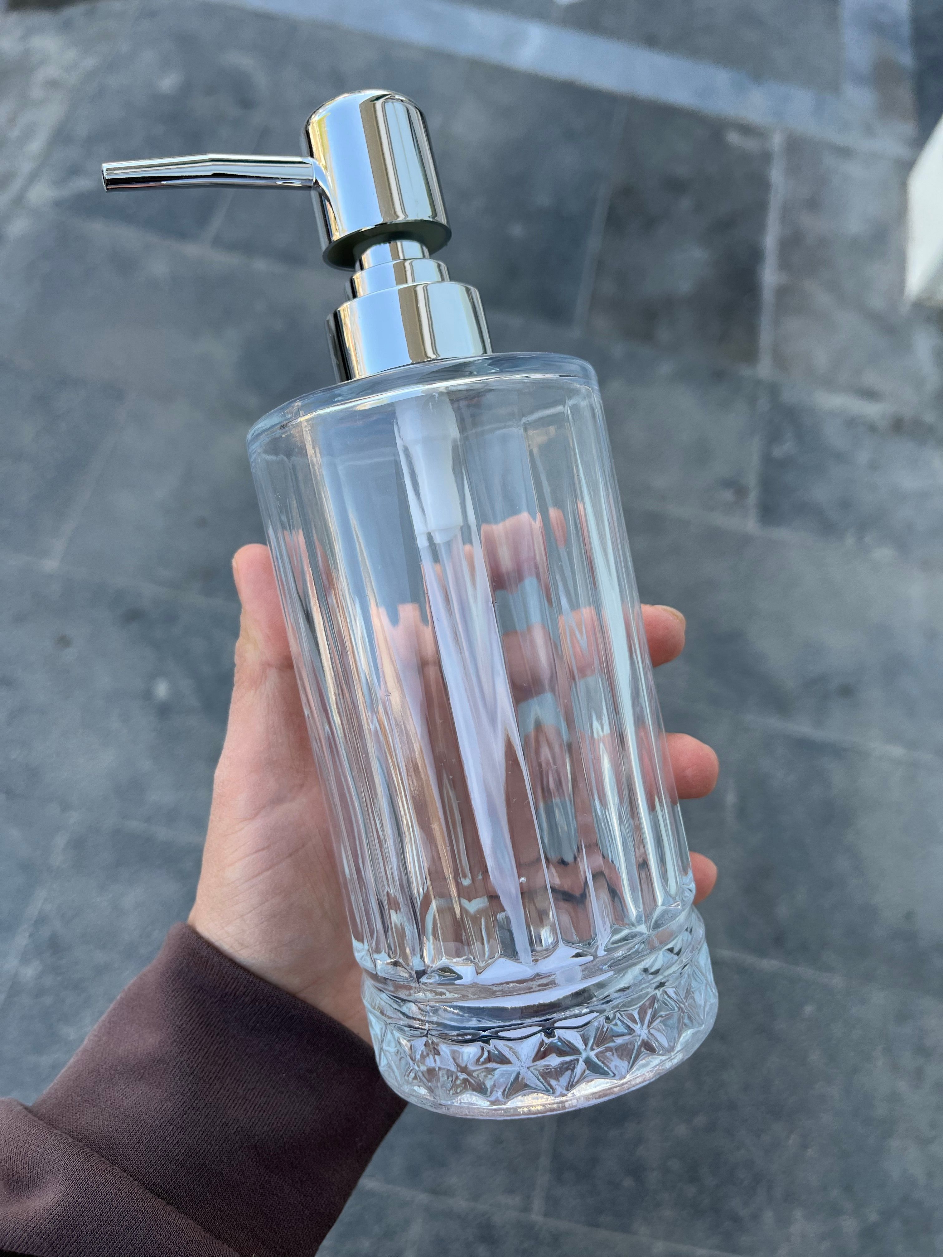 Gümüş Renk Sıvı Sabunluk
